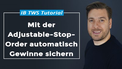 IB TWS Tutorial Adjustable Stop Order